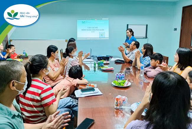 Sinh hoạt Câu lạc bộ Hen phế quản lần 1 năm 2023