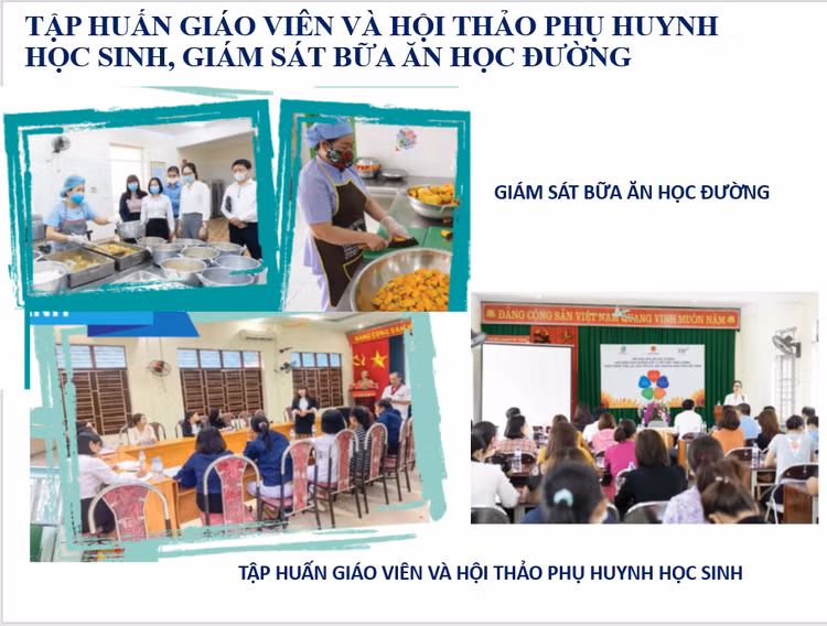 Đẩy mạnh các hoạt động dinh dưỡng học đường Đẩy mạnh các hoạt động dinh dưỡng học đường