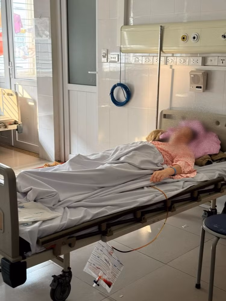 Điều trị sán lá gan, tình cờ phát hiện chửa ngoài tử cung - ảnh BVCC