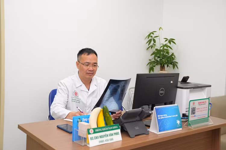 BSCK2 Nguyễn Văn Phúc (Khoa Nam học, Bệnh viện Trung ương Quân đội 108)