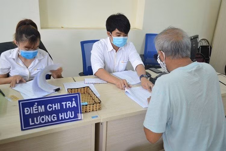 Chi trả lương hưu - Ảnh minh họa Chi trả lương hưu - Ảnh minh họa