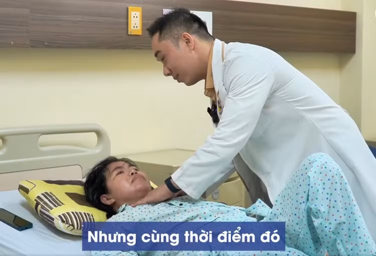 Thăm khám cho bệnh nhân - Ảnh BVCC Thăm khám cho bệnh nhân - Ảnh BVCC