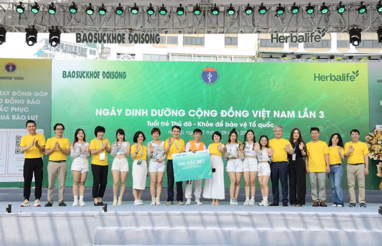 Lan tỏa mạnh mẽ tinh thần dinh dưỡng khoa học để khỏe mạnh