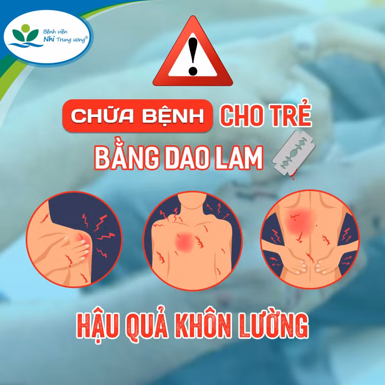 Dùng dao lam thải máu độc chữa bệnh: trẻ 10 tuổi suy đa tạng, tử vong Dùng dao lam thải máu độc chữa bệnh: trẻ 10 tuổi suy đa tạng, tử vong