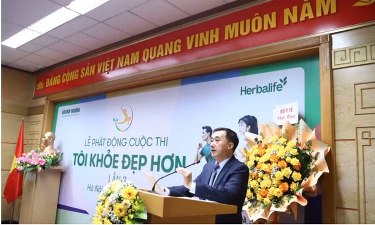 Thứ trưởng Trần Văn Thuấn phát biểu tại Lễ Phát động Thứ trưởng Trần Văn Thuấn phát biểu tại Lễ Phát động