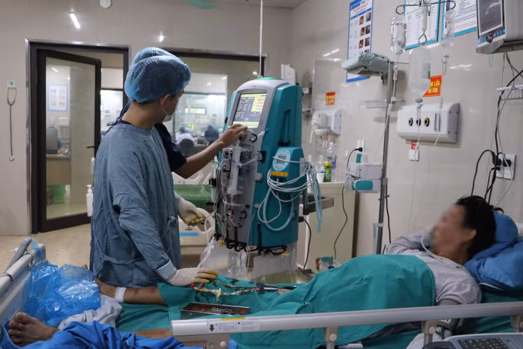 Lọc máu cho bệnh nhân viêm tụy cấp - Ảnh minh họa