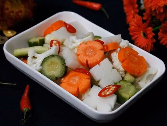 Rau củ muối chua - Ảnh minh họa Rau củ muối chua - Ảnh minh họa