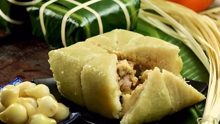 Cách ăn bánh chưng để không tăng cân vù vù - Ảnh minh họa