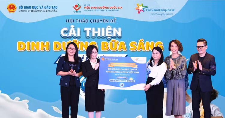 Cô Gái Hà Lan đồng hành cùng Bộ Giáo dục - Đào tạo triển khai giáo án dinh dưỡng điện tử tại các trường trên toàn quốc