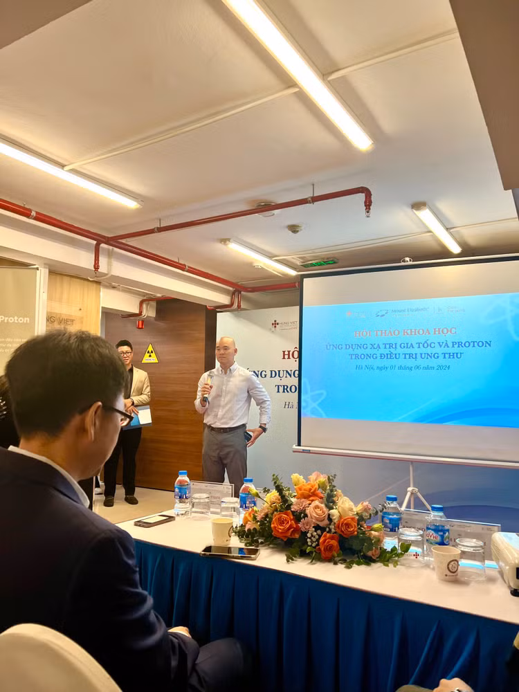 Hội thảo “Ứng dụng Xạ trị Gia tốc và Proton trong điều trị Ung thư” Hội thảo “Ứng dụng Xạ trị Gia tốc và Proton trong điều trị Ung thư”
