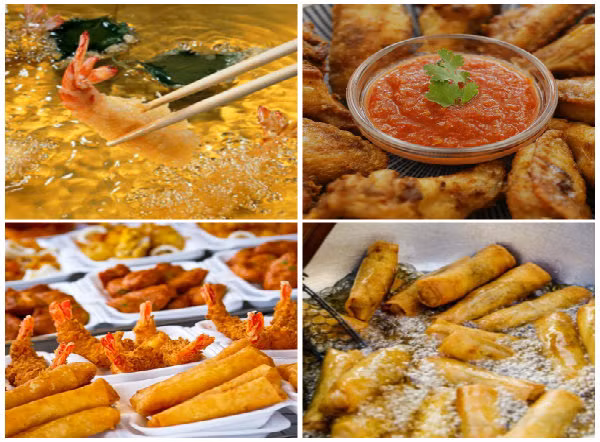Ăn nhiều đồ chiên rán sẽ khiến chị em nhanh già Ăn nhiều đồ chiên rán sẽ khiến chị em nhanh già
