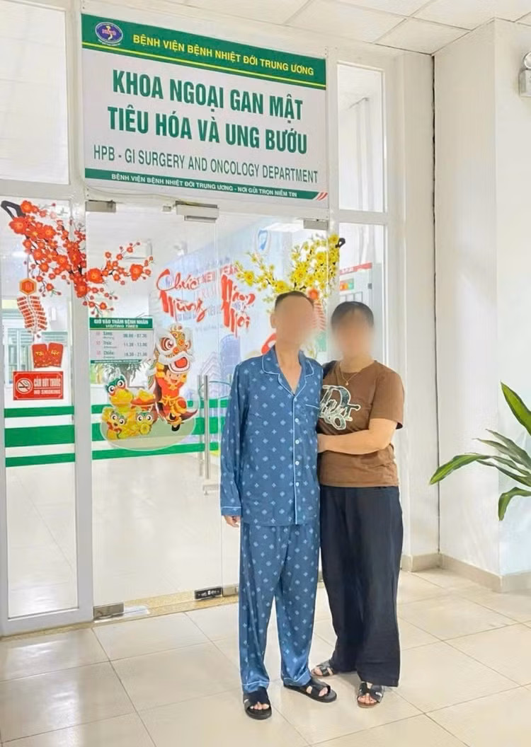Người bệnh ổn định sau phẫu thuật - Ảnh BVCC