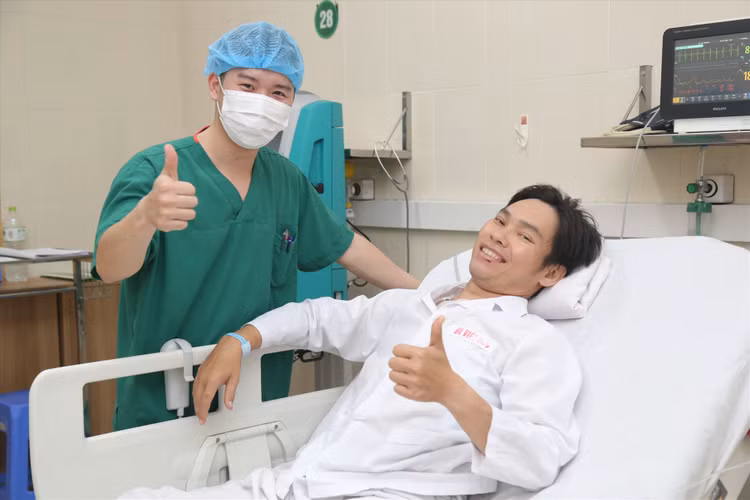Bệnh nhân ghép tim thận đã hồi phục Bệnh nhân ghép tim thận đã hồi phục