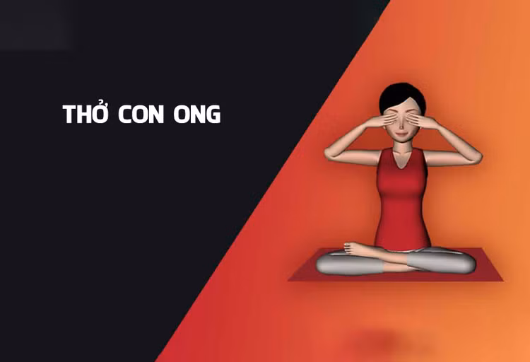 Tư thế thở con ong Tư thế thở con ong