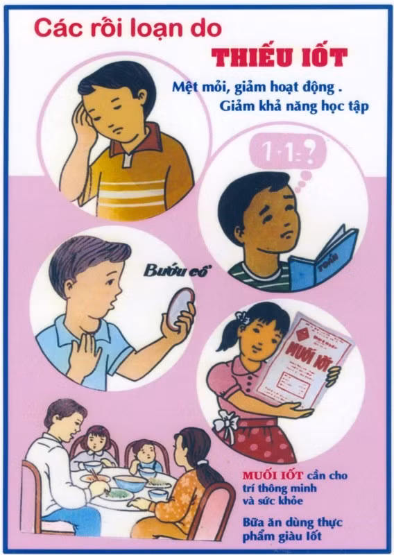 Các rối loạn do thiếu i ốt - Ảnh minh họa
