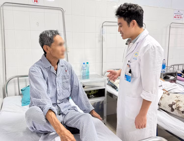 Bệnh nhân ít đau đớn, hồi phục tốt sau mổ - Ảnh BVCC Bệnh nhân ít đau đớn, hồi phục tốt sau mổ - Ảnh BVCC